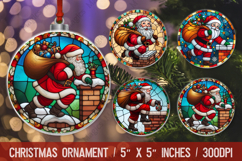 Christmas Ornaments Sublimation, Ornaments PNG Design Product Image 1