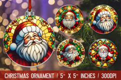 Christmas Ornaments Sublimation, Ornaments PNG Design Product Image 1