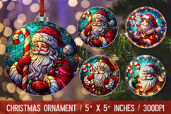 Christmas Ornaments Sublimation, Ornaments PNG Design Product Image 1