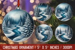 Christmas Ornaments Sublimation PNG Product Image 1