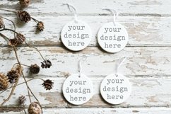 Christmas Ornament Mockup | Add Your SVG Sublimation Clipart Product Image 1