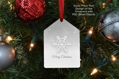 Christmas Gift Tag Ornament Mockup - PSD, JPG, PNG Product Image 6