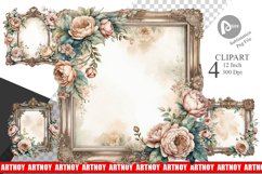 Ornate Frame Clipart Product Image 1