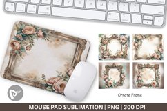 Mouse Pad Ornate Frame Product Image 1