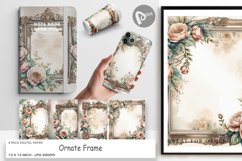 Digital Paper Ornate Frame Product Image 1