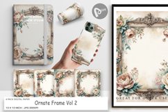 Digital Paper Ornate Frame Product Image 1