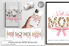 Ornate Garden MOM Digital Paper Product Image 1