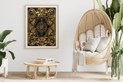 Ornate Gold Book Covers Digital Paper Bundle Product Image 4