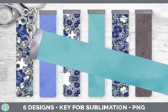 Bundle of six Ornate key fob sublimation designs.