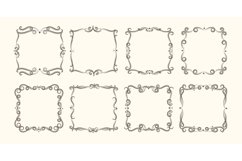 Ornate Vintage Festive Ornament Frames Vignette Set Product Image 1