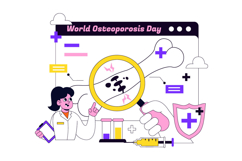 10 World Osteoporosis Day Illustration Product Image 4