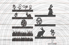 Easter Bunny Cutting file SVG DXF Product Image 1