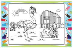 Coloring Cute Animal Cartoon For Kids Product Image 8