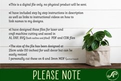 Skateboarder female Name sign svg laser cut template Product Image 6