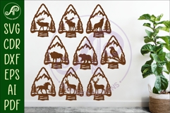 Arrowhead animal wall sign Bundle Product Image 1