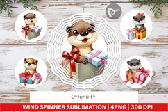 Wind Spinner Otter Gift Product Image 1