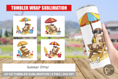 Tumbler Summer Otter Product Image 1
