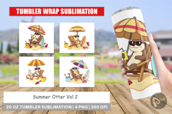 Tumbler Summer Otter Product Image 1