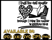 Reading svg JPEG Silhouette Cricut book faith bible verse Product Image 2