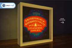 Ouija 3D Light Box - Speak to the Spirits 3D Shadow Box Product Image 2