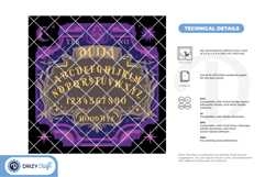 Ouija 3D Light Box - Whispers from the Other Side 3D Craft Product Image 4