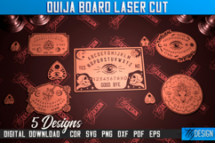 Ouija Boards Laser Cut Bundle |Spirit Board Laser Cut Design Product Image 1