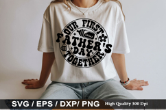 Baby SVG Design - Our First Father s Day Together Product Image 5