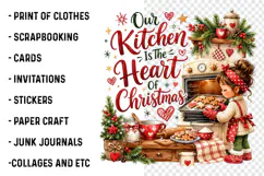 Our Kitchen Is The Heart Of Christmas PNG Product Image 3