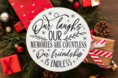 Our Laughs Our Memories Are SVG ,Christmas SVG Design Product Image 2