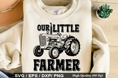 Tractor SVG Design - Our Little Farmer Product Image 4