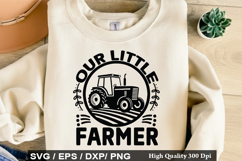 Our Little Farmer - Tractor SVG Design Product Image 1