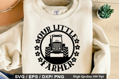 Our Little Farmer - Tractor SVG Design Product Image 1