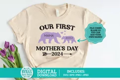 Our First Mother's Day SVG | 1st Mother's Day Shirt Product Image 1