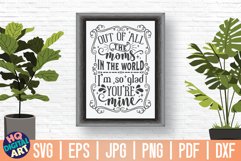 Mom Signs SVG Bundle / Mom Quotes SVG / Mother's Day Signs Product Image 7