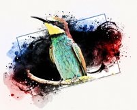 Out of Bounds Watercolor Art Product Image 10
