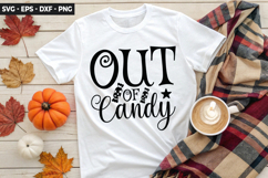 Out of candy - Halloween SVG Design Product Image 1