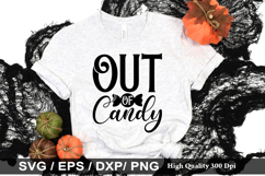 Out of candy SVG - Halloween Design Product Image 1