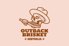 Outback Brisket Logo Template Product Image 3