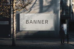 Outdoor City Banner Mockup Product Image 1