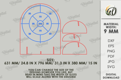 3D Outdoor Game Laser Cut. Kids Activity SVG. Target game Product Image 2