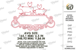 House number sign Laser cut. Street name plaque SVG. Farm Product Image 2