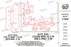 Outdoor Wall Bracket Laser Cut. Hanging SIgn SVG Product Image 3