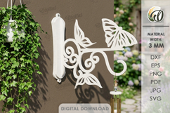 Outdoor Wall Brackets Bundle Laser Cut. Hanging SIgn SVG Product Image 7