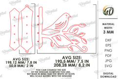 Outdoor Wall Bracket Laser Cut. Hanging SIgn SVG Product Image 3