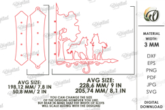 Outdoor Wall Bracket Laser Cut. Hanging SIgn SVG Product Image 3
