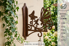 Outdoor Wall Brackets Bundle Laser Cut. Hanging SIgn SVG Product Image 11