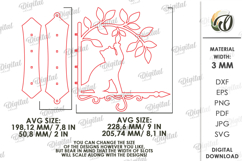Outdoor Wall Bracket Laser Cut. Hanging SIgn SVG Product Image 3
