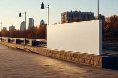 Roadside Billboard Sign Mockup Outdoor Signage Product Image 1