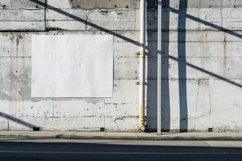 Wall Mounted Sign on Building Mockup Product Image 1