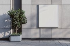 Signage Mockup on Building Wall Product Image 1